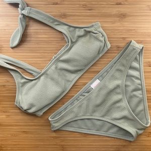 Target sage green swim suit